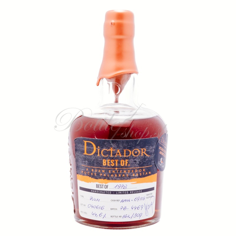 Dictador Best of 1978 The Nectar 10th Anniversary 0,7l